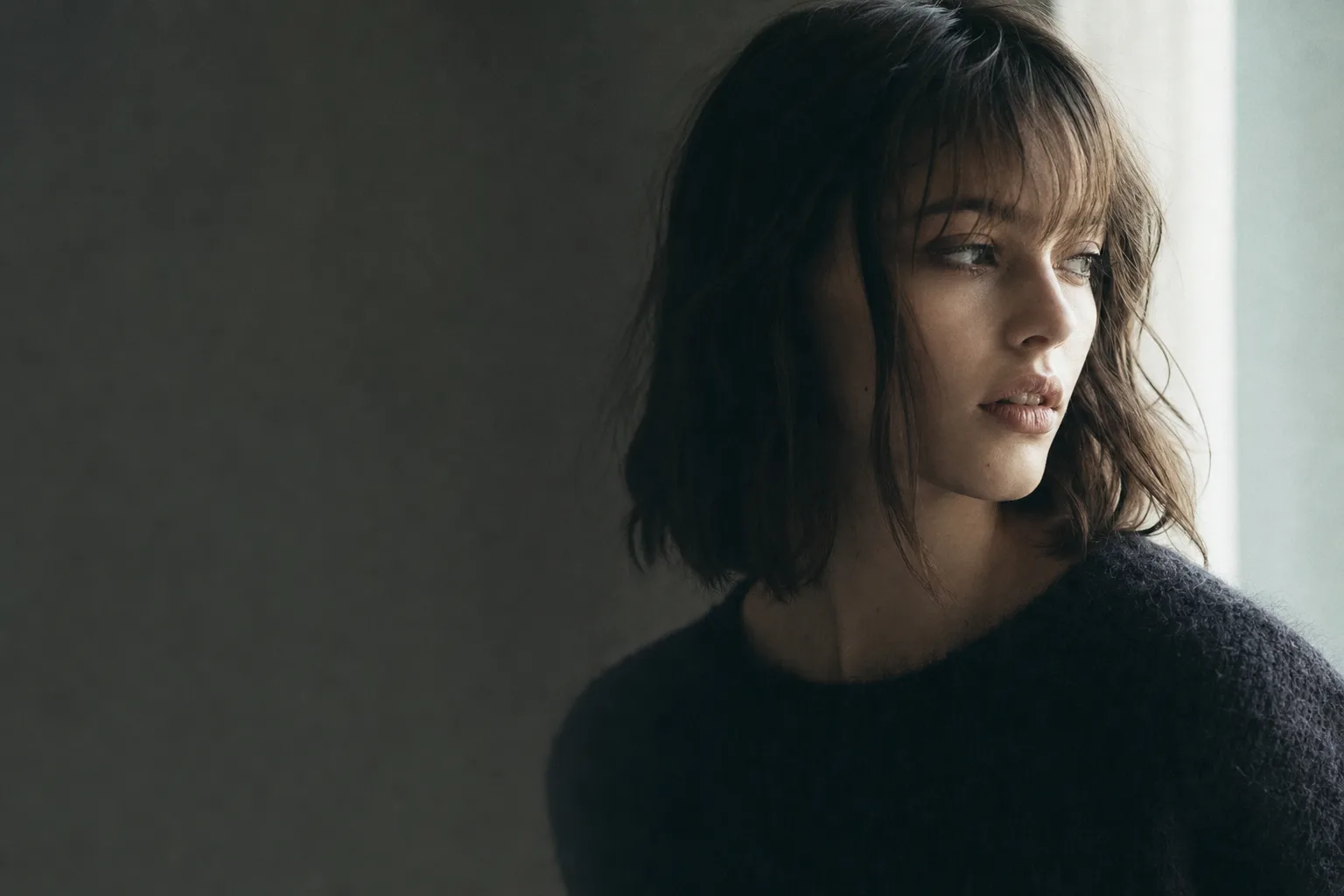 Editorial fashion portrait